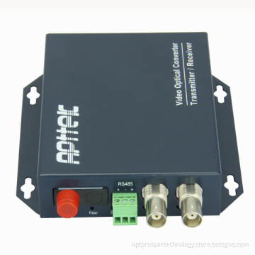 2-channel video optic transceiver